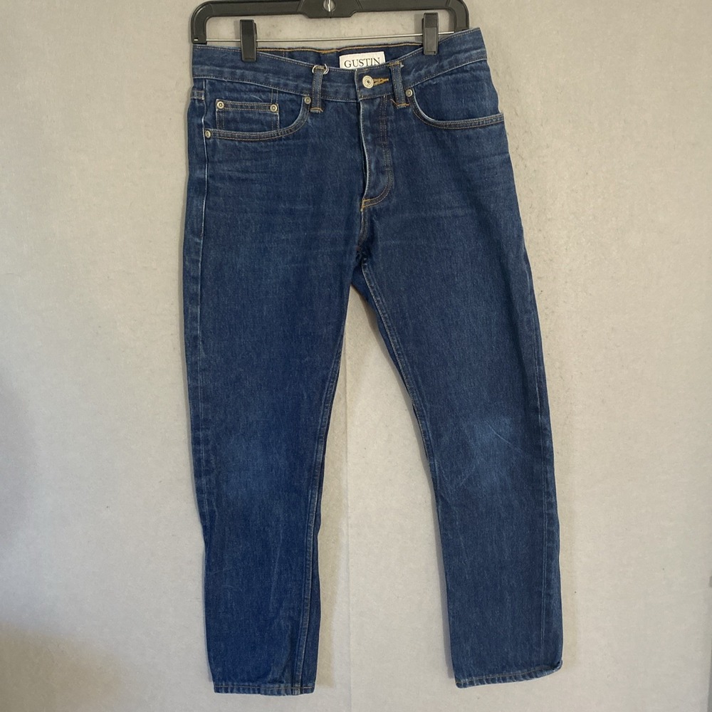 Gustin Jeans Men's 29x27 Slim 14oz Selvedge Denim American Fourteener #259